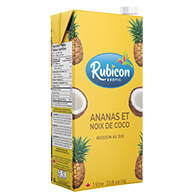 Ananas et noix de coco