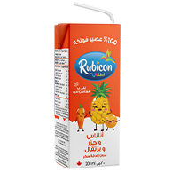أناناس و جزر و برتقال